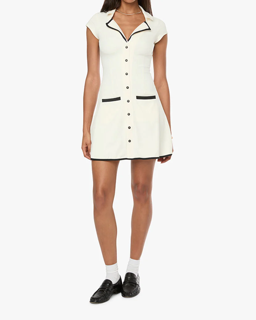 Collared Mini Dress