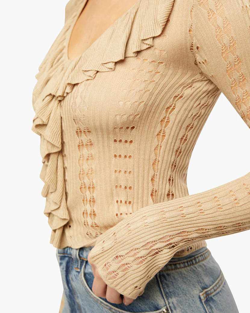 Ruffle Sweater