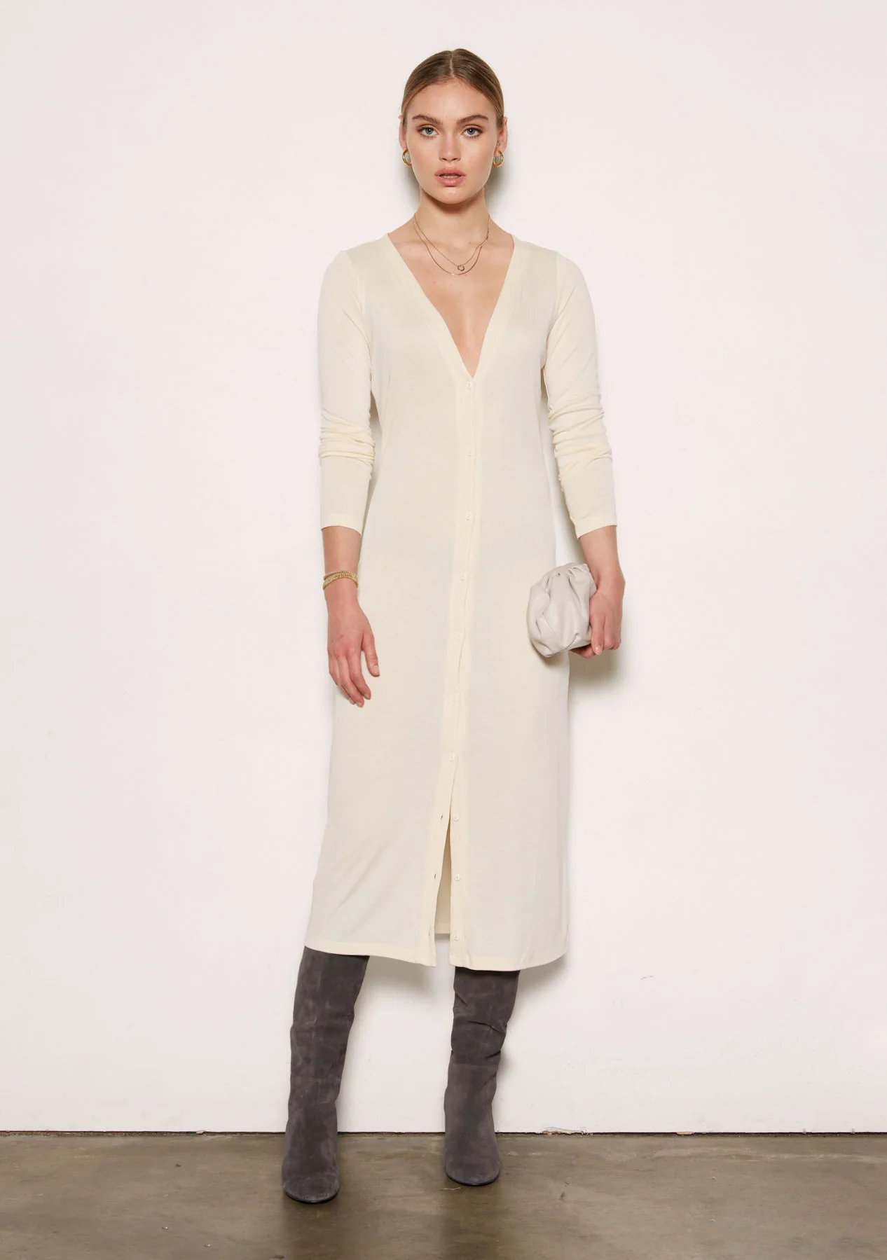 Ray 2x1 Rib Cardigan