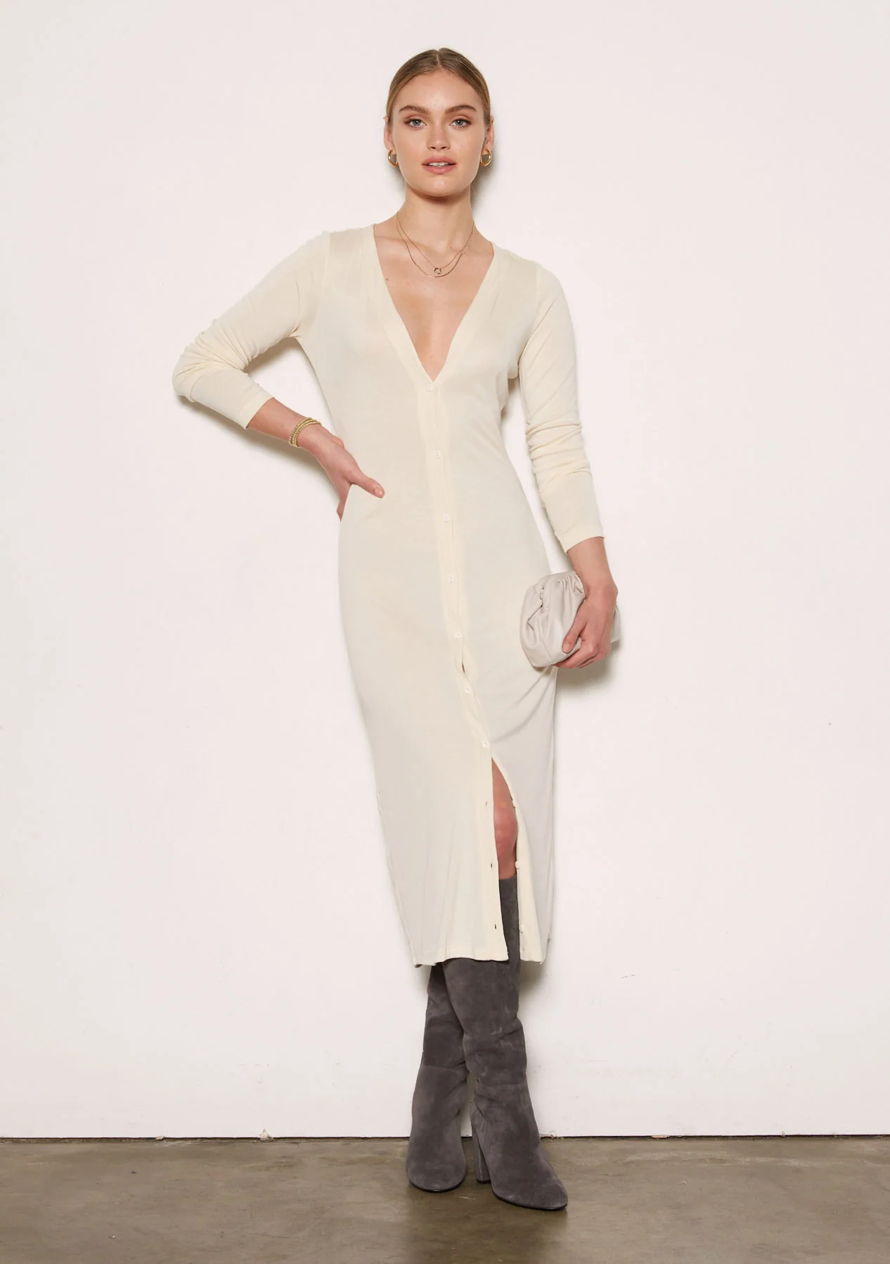 Ray 2x1 Rib Cardigan