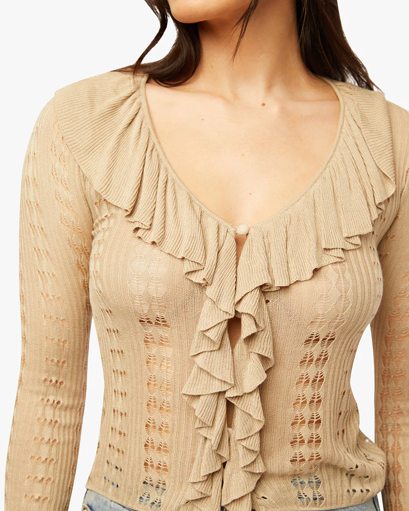 Ruffle Sweater