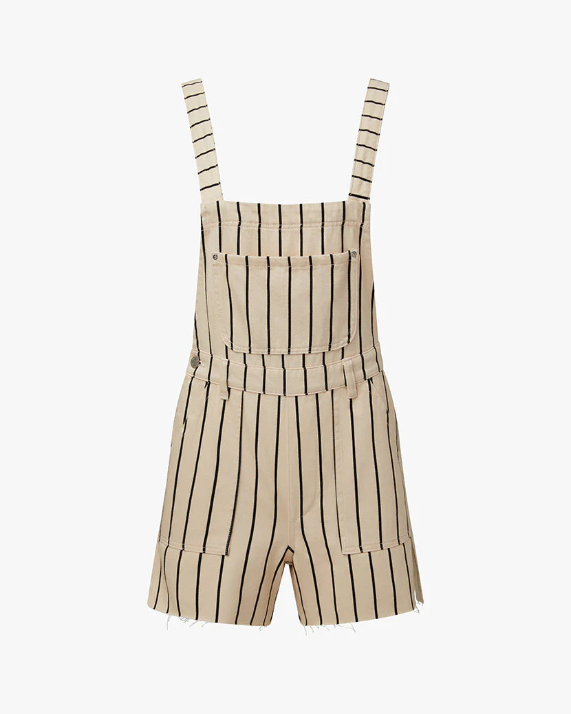Slit Overall Short