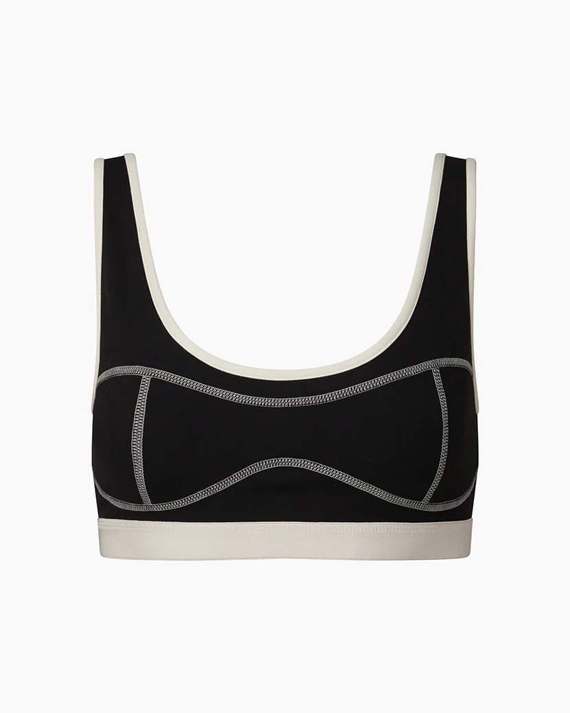 Scoop Neck Silhouette Bra