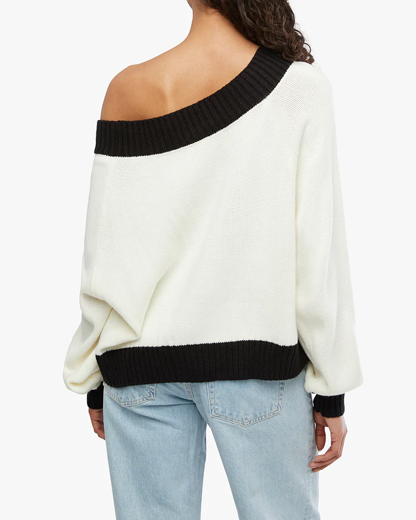 Off Shoulder Sweater