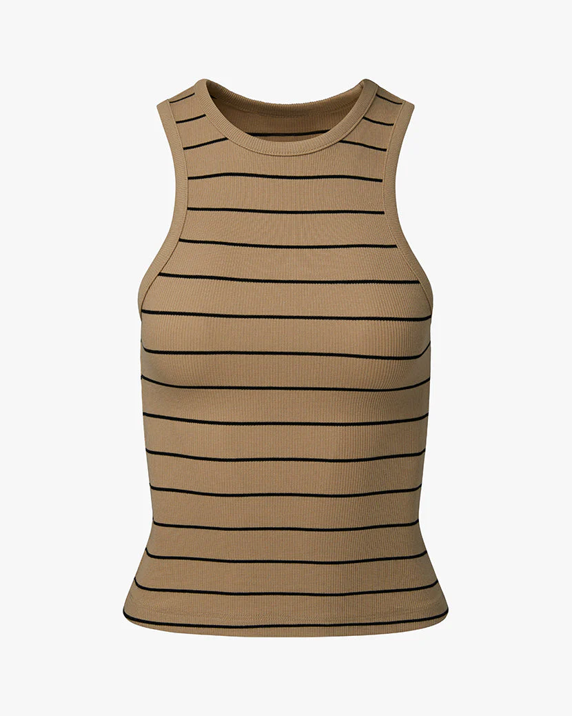 Ribbed Jersey Tank