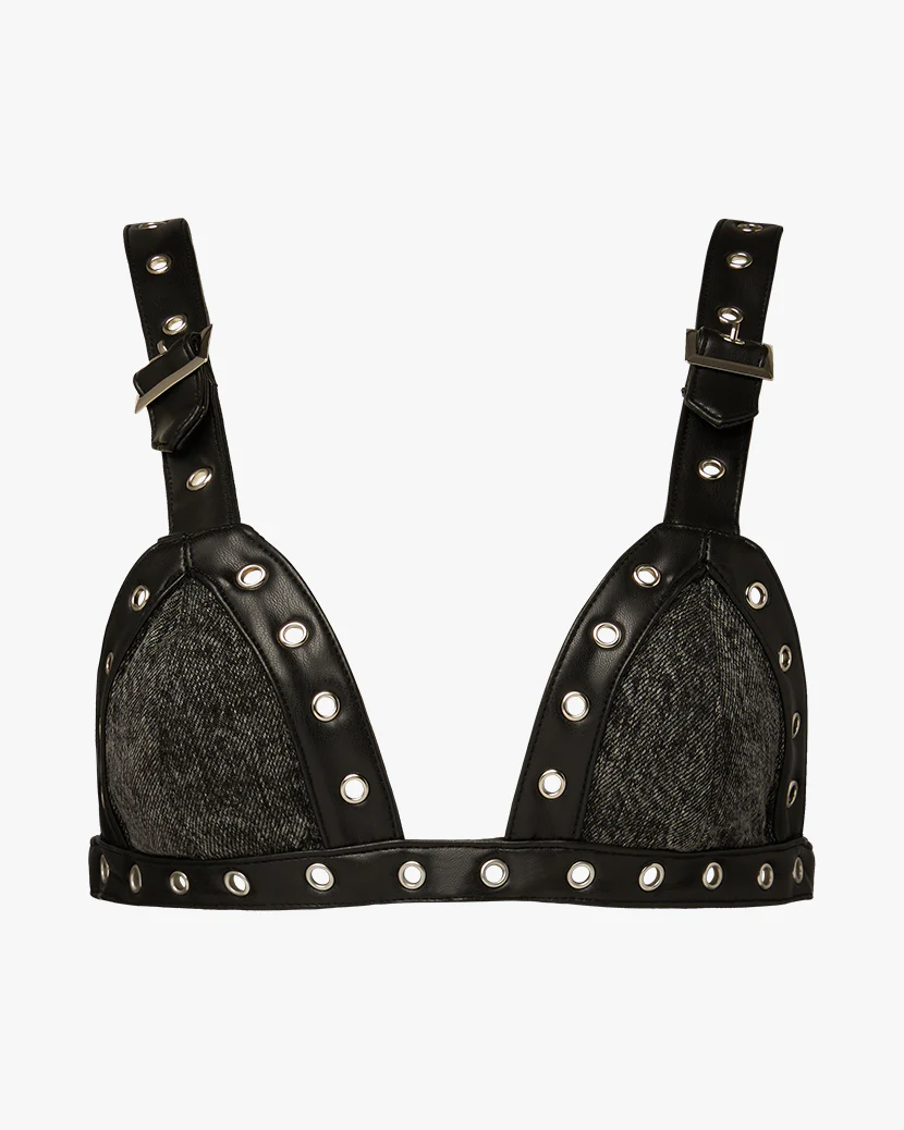 Grommet Detail Bralette