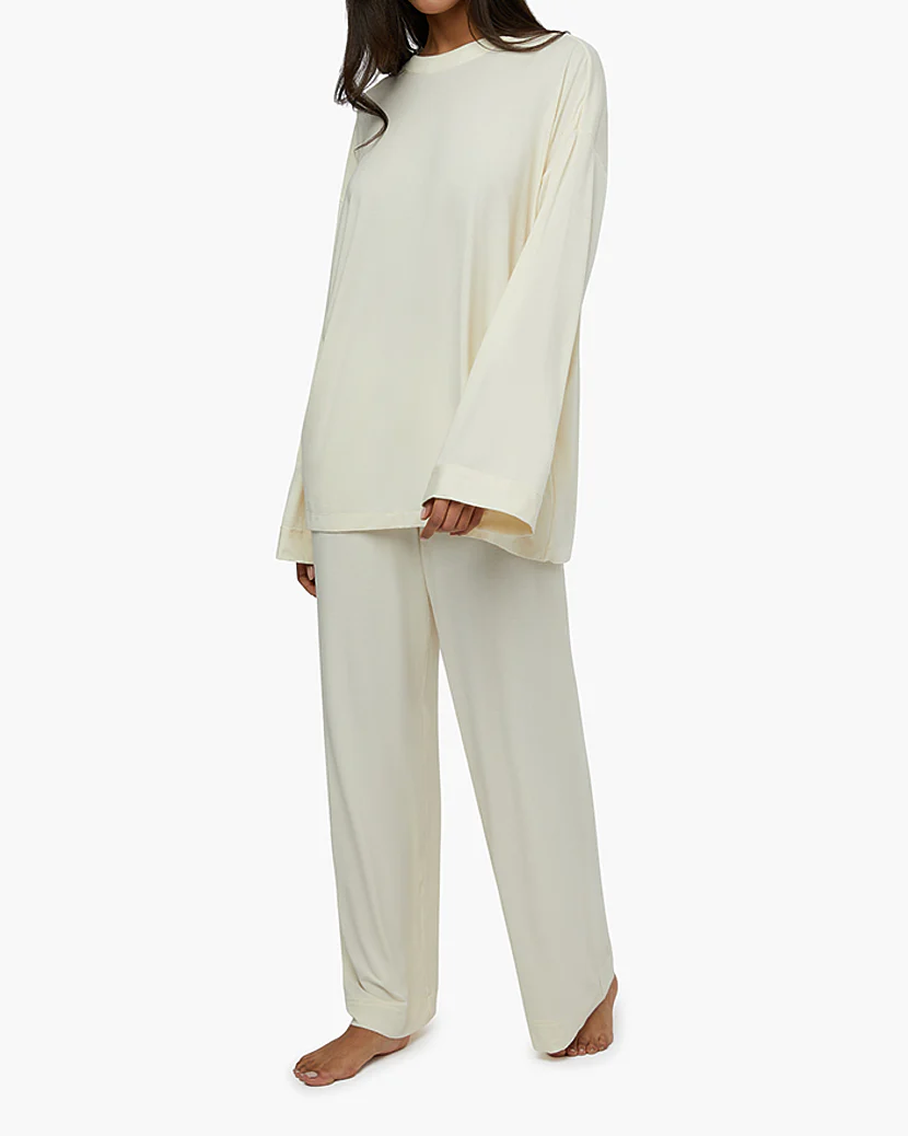 Long Sleeve Oversized Sleep Tee
