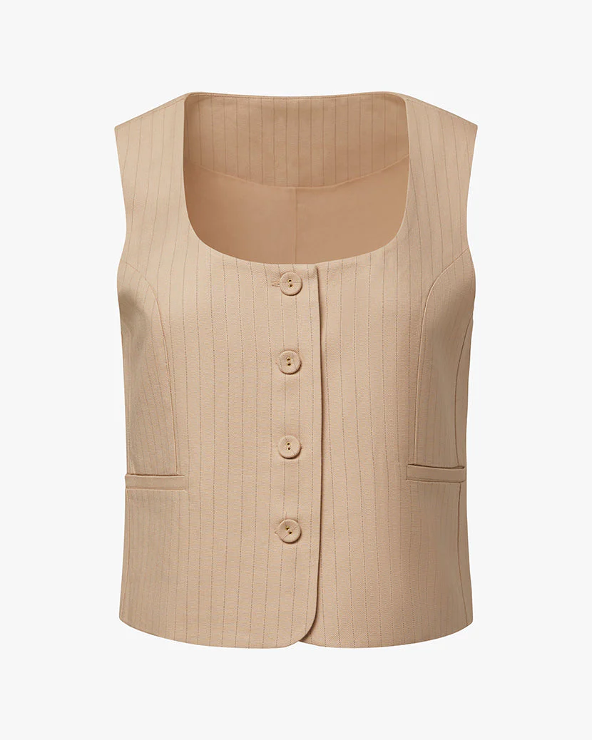 Scoop Tailored Vest
