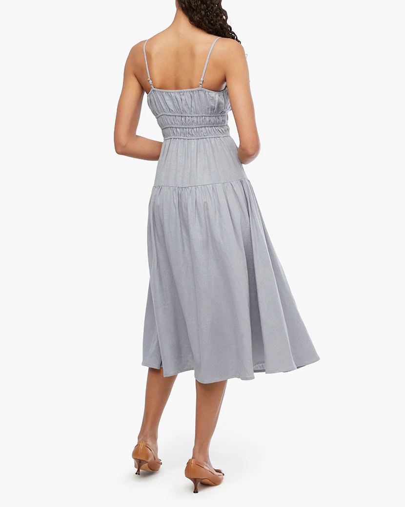 Scrunchie Midi Dress