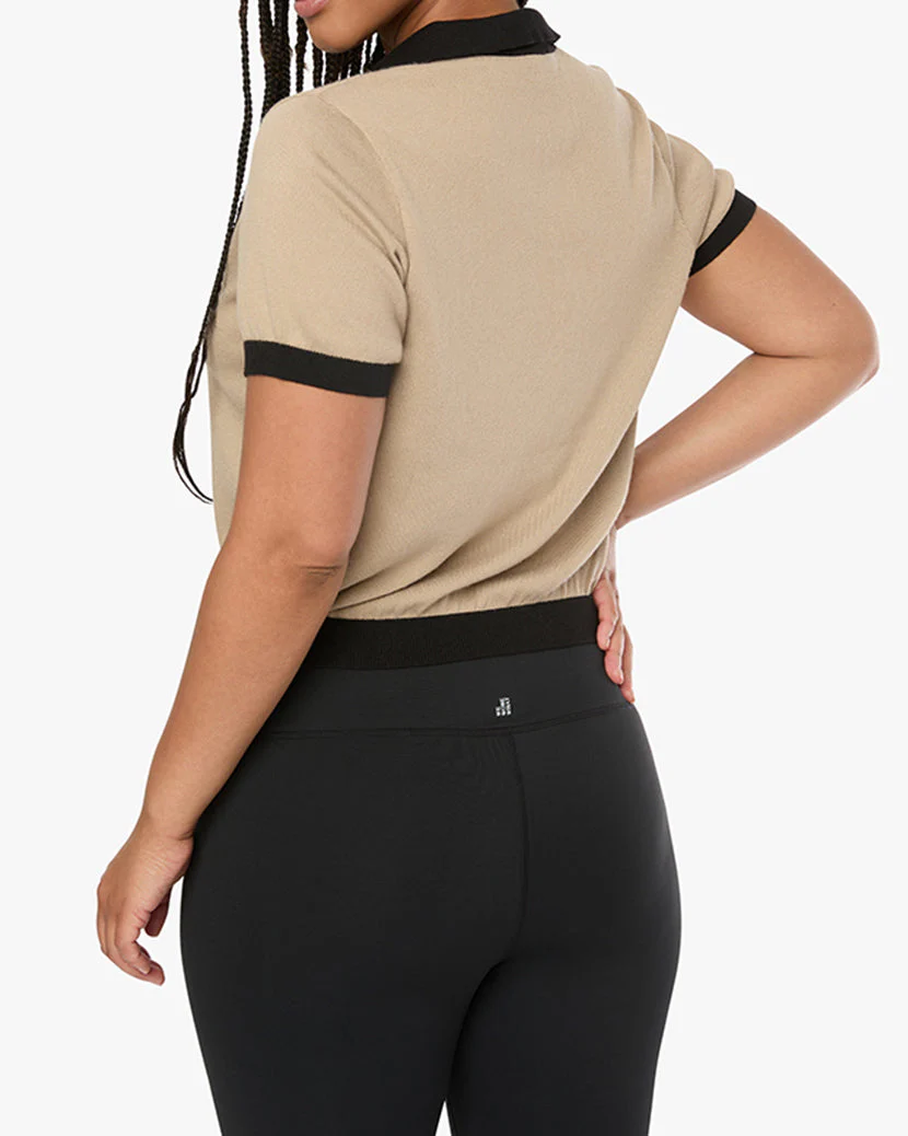 V-neck Polo Tee