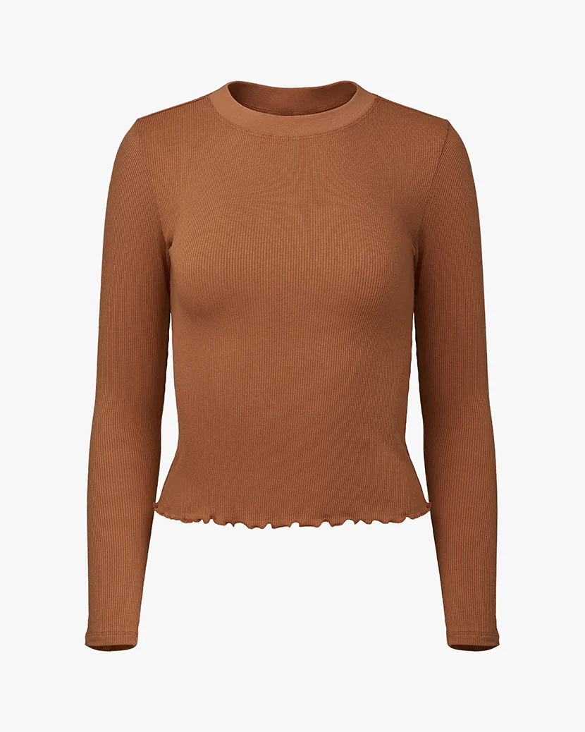 Long Sleeve Crewneck Top