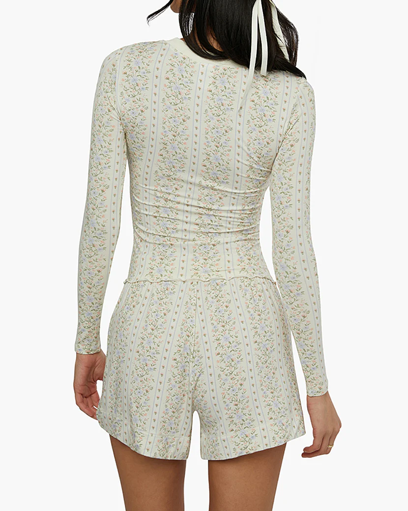 Long Sleeve Crewneck Top