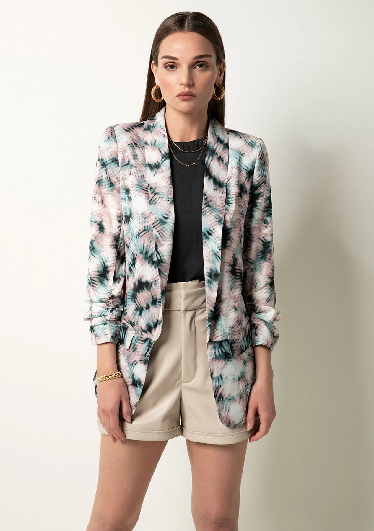 Kia Poly Silk Blazer