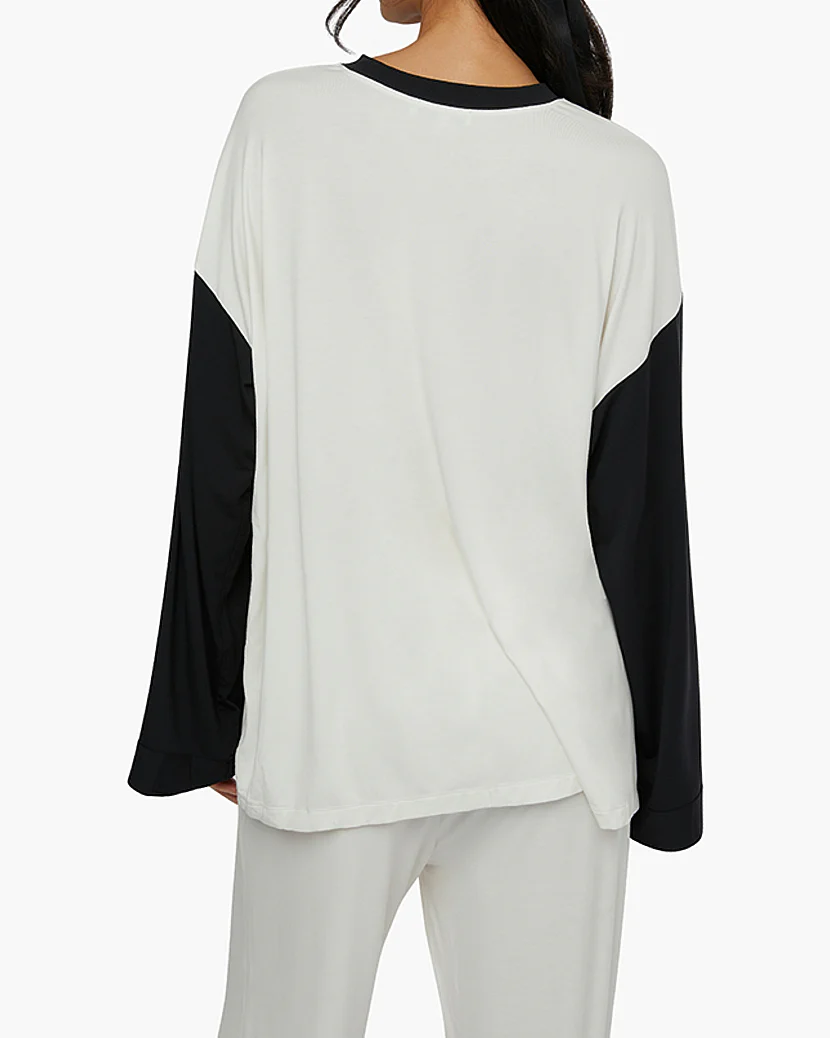Long Sleeve Oversized Sleep Tee