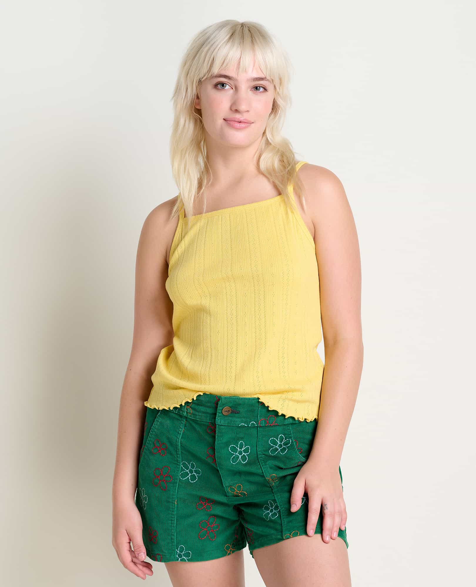 Foothill Pointelle Tank