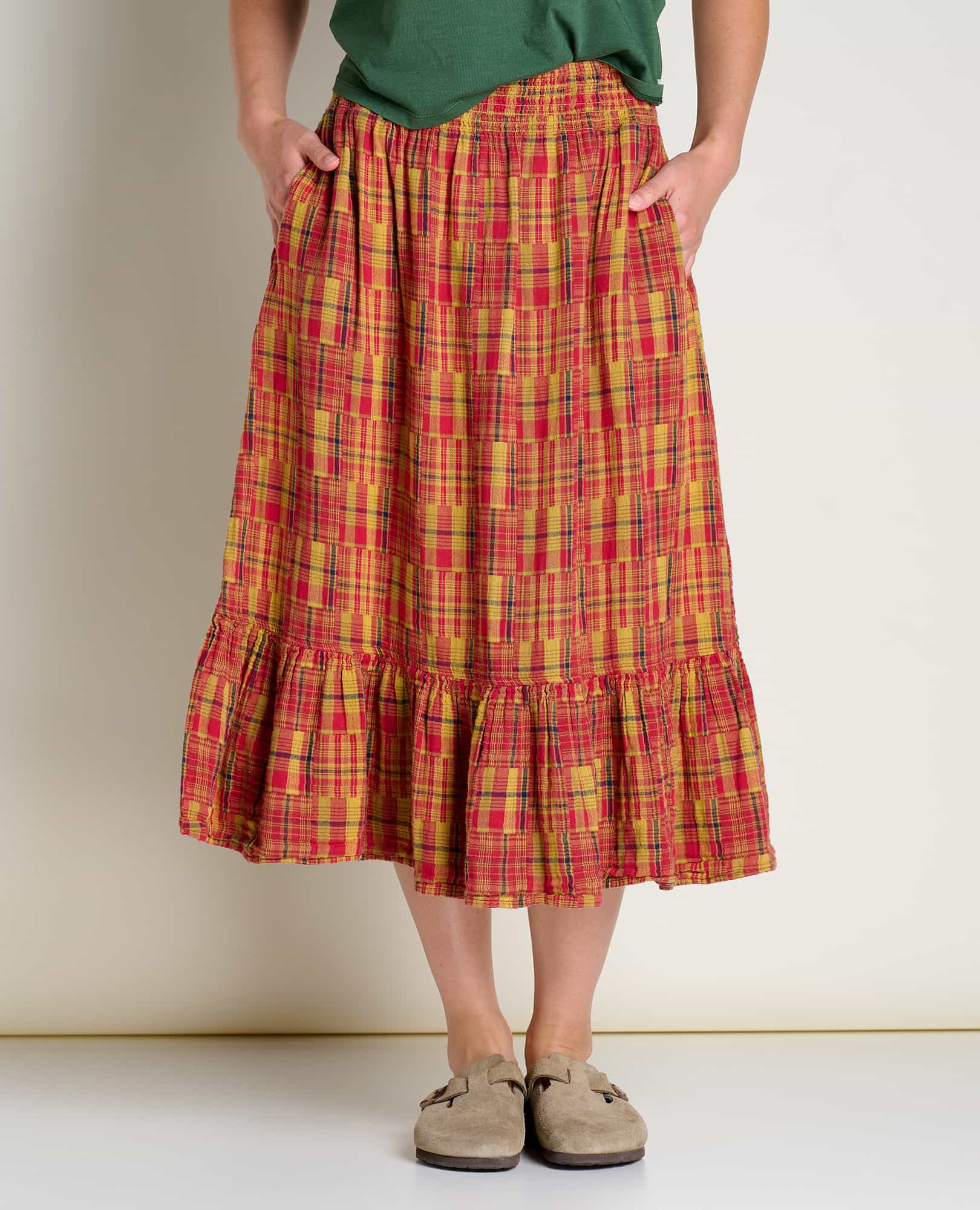 Cipher Midi Skirt