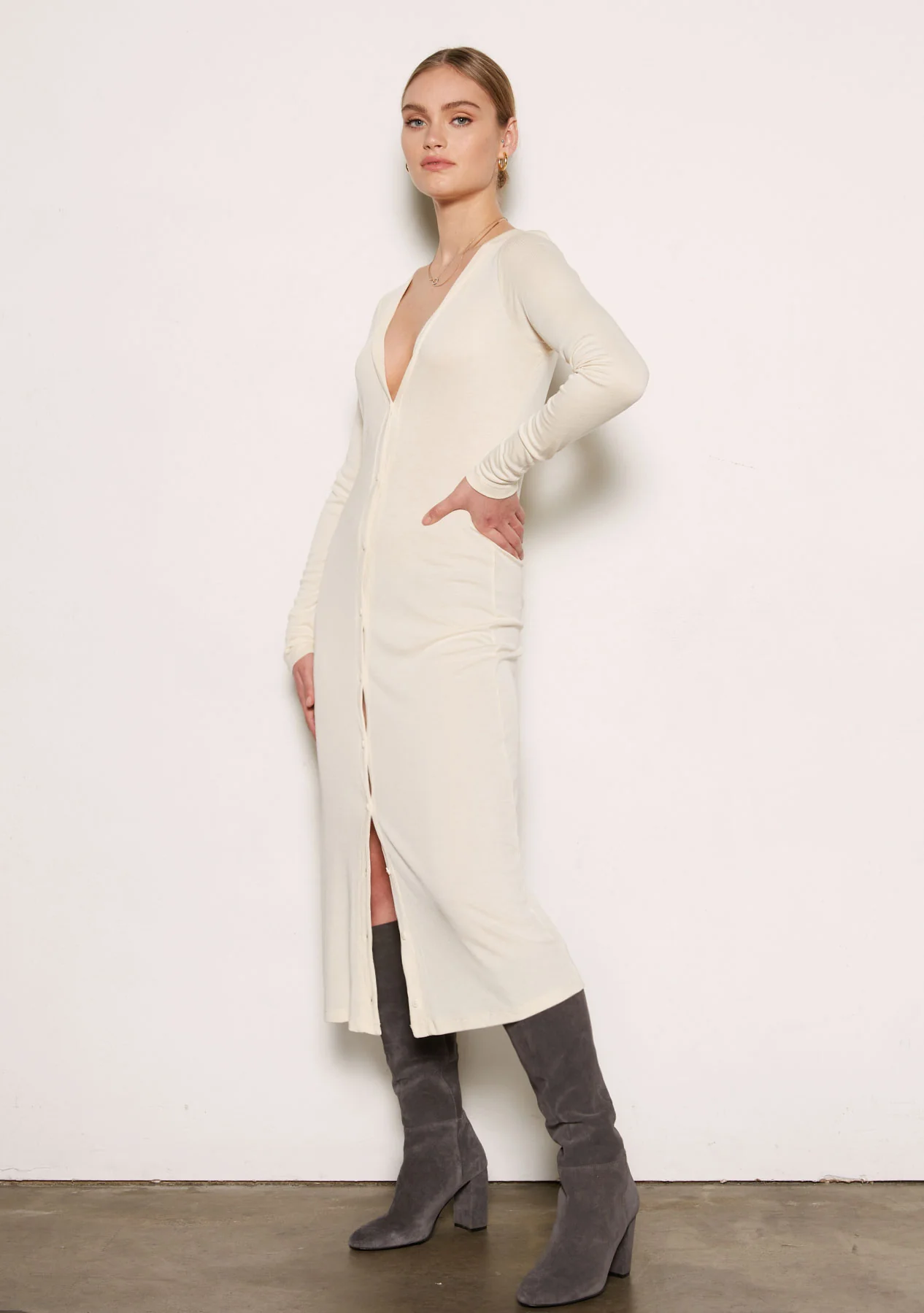 Ray 2x1 Rib Cardigan