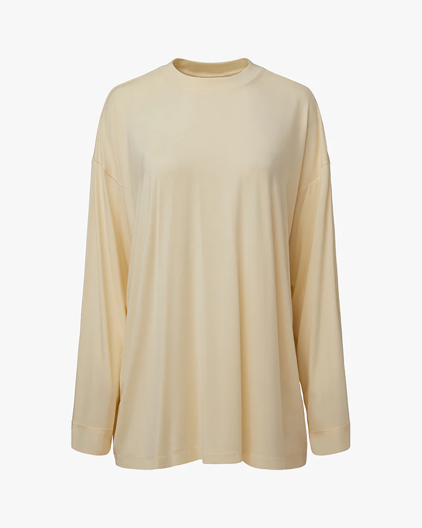 Long Sleeve Oversized Sleep Tee