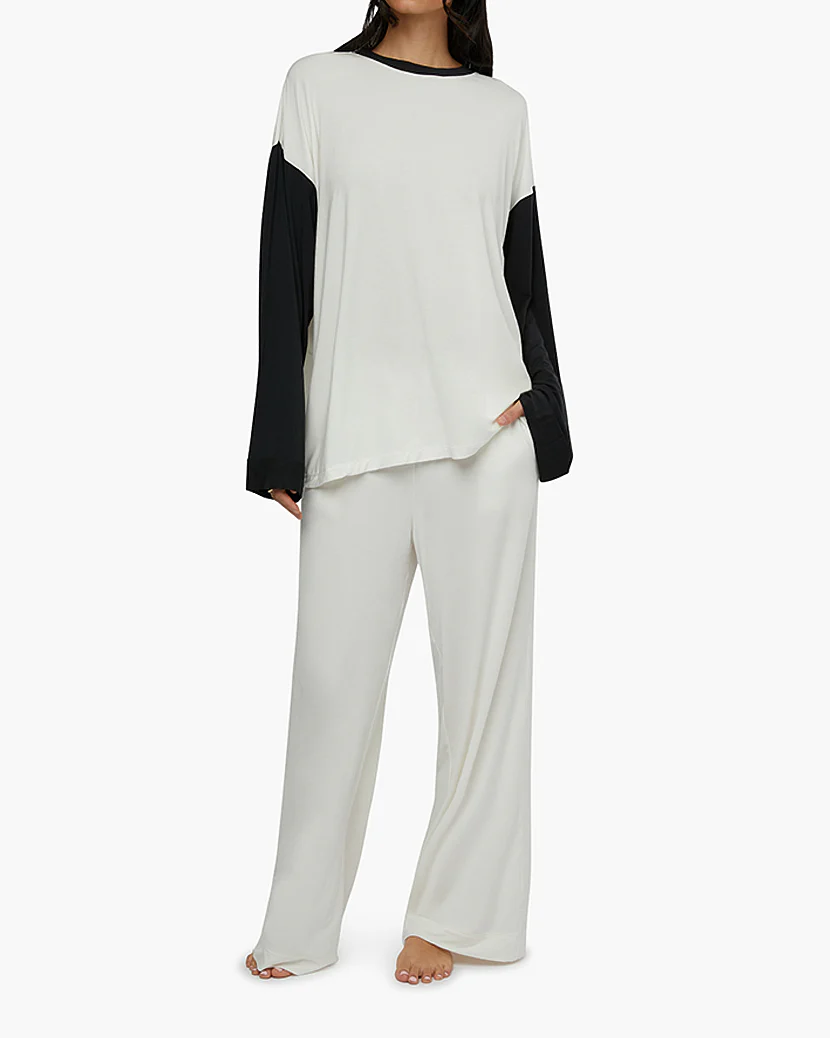 Long Sleeve Oversized Sleep Tee