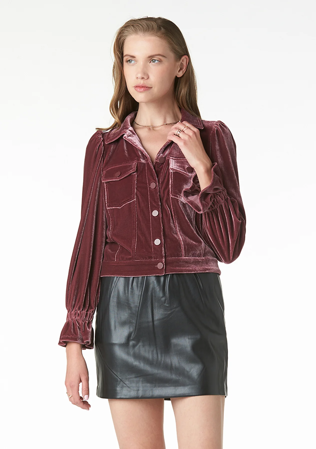 Lucinda Velour Jacket