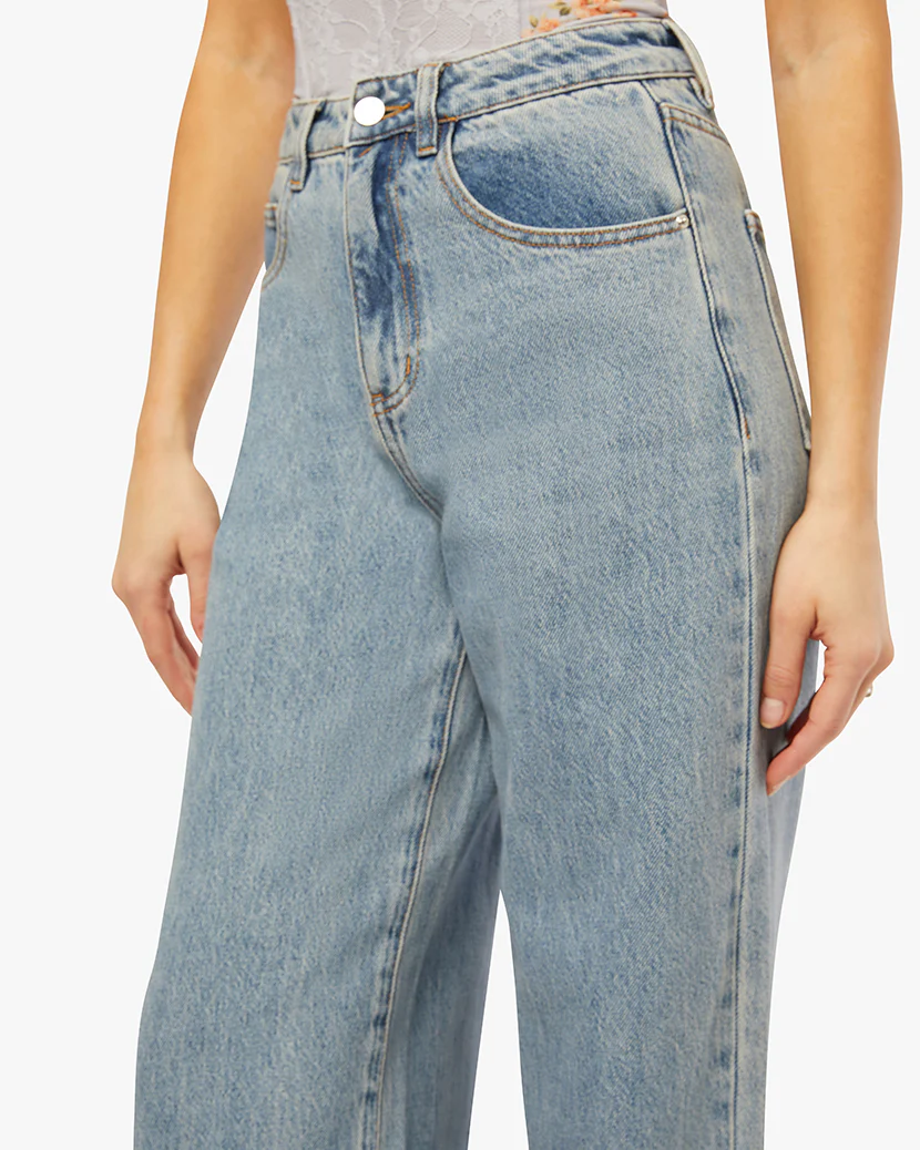 Wide Leg Denim Pant