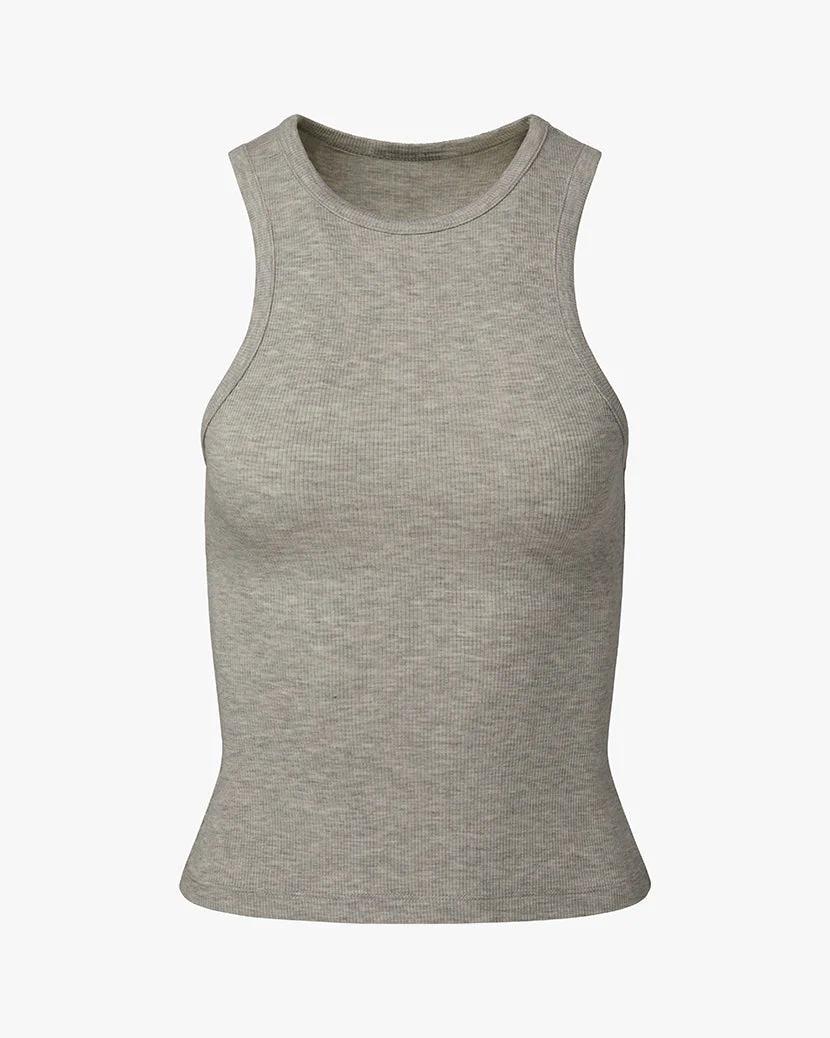 Ribbed Jersey Tank