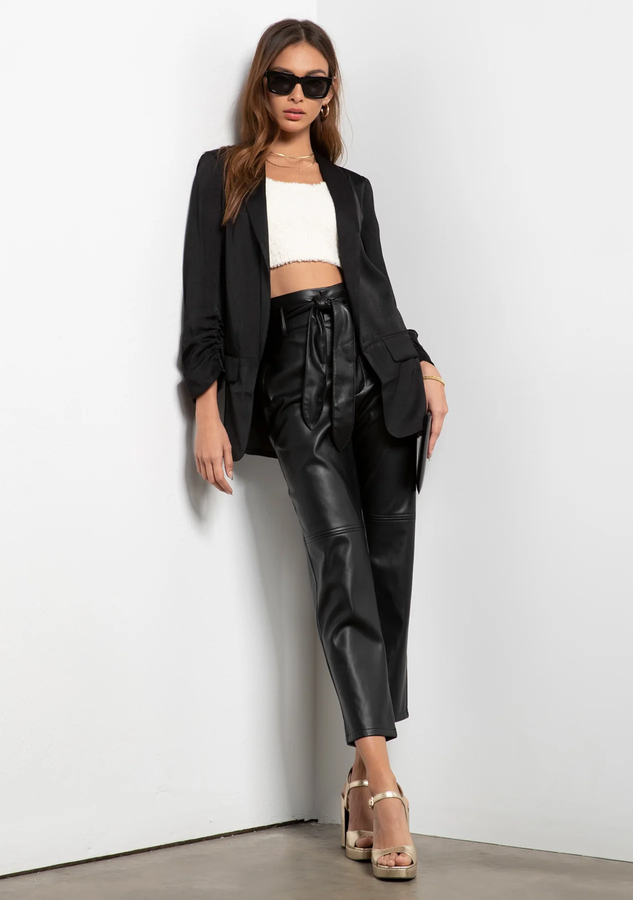 Kia Poly Silk Blazer