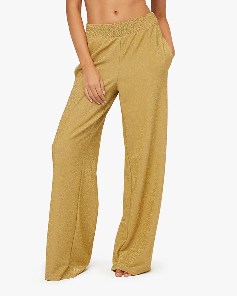 Smocked Pants