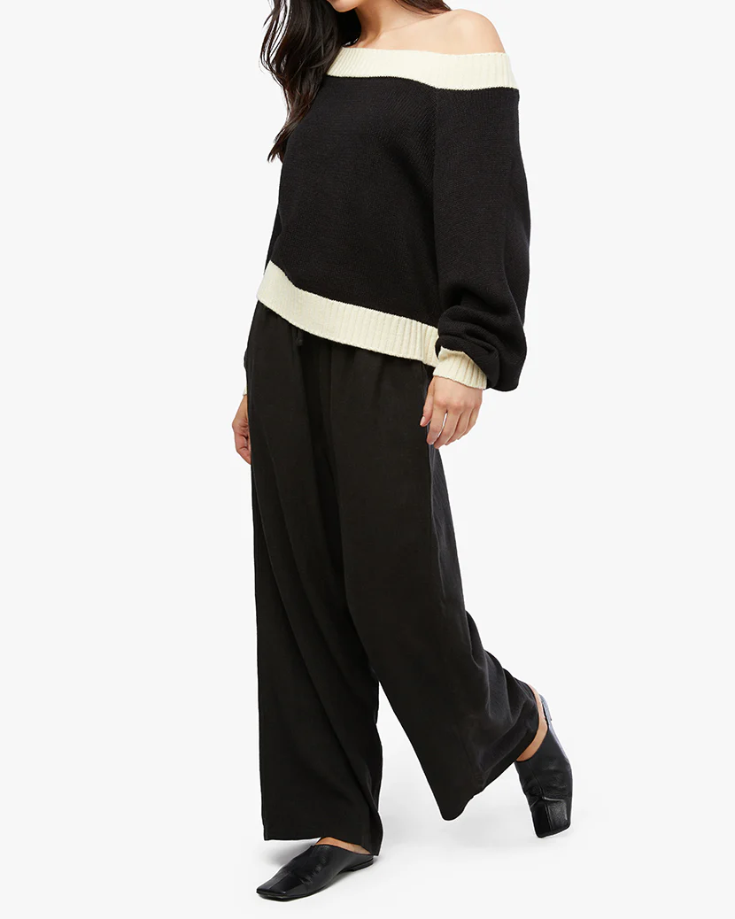 Off Shoulder Sweater