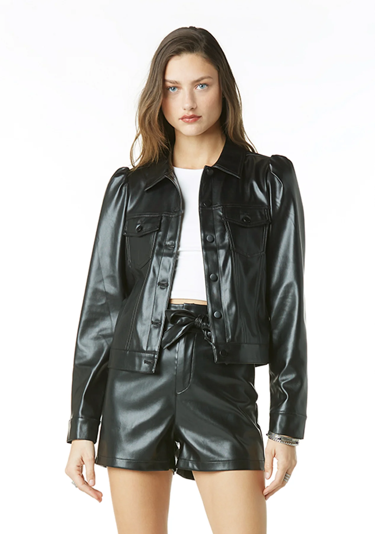 Averill Vegan Leather Jacket