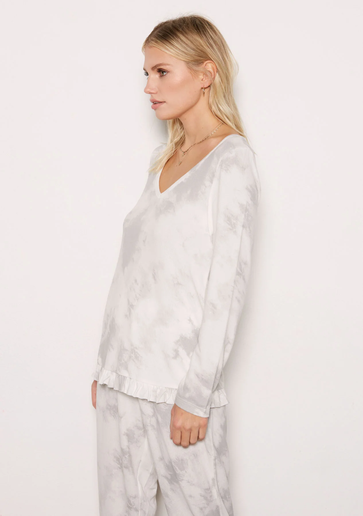 Jade Whisper Hacci LS Jogger Set