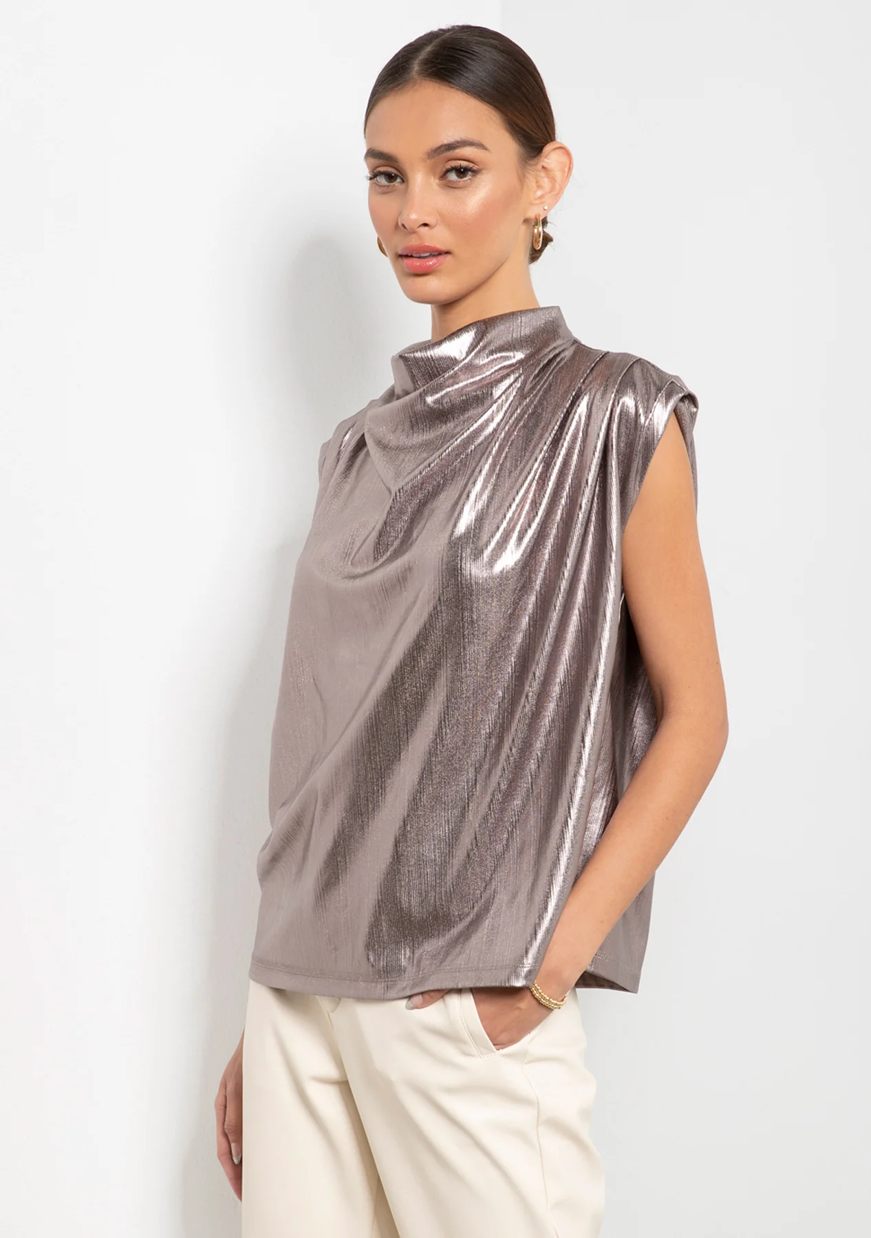 Tierney Lamé Top