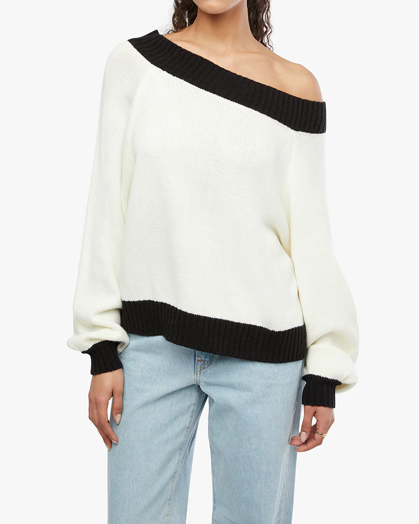 Off Shoulder Sweater