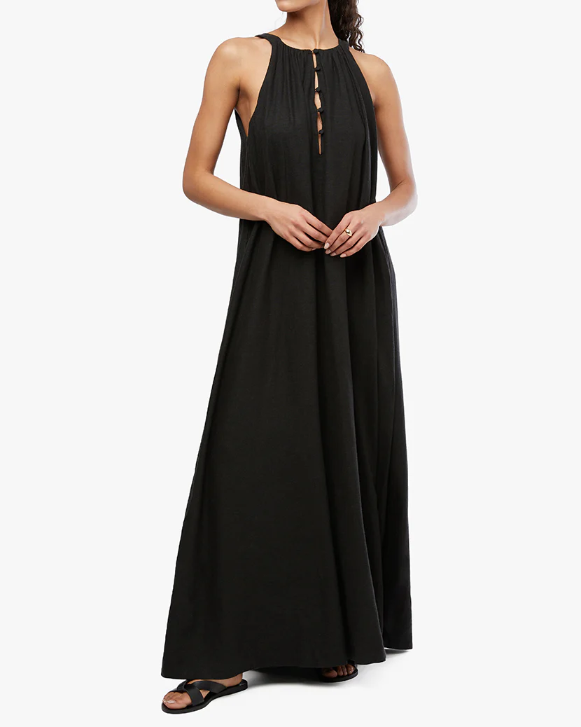 Flowy A-line Maxi Dress