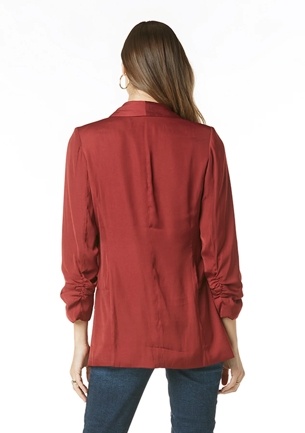 Kia Poly Satin Blazer