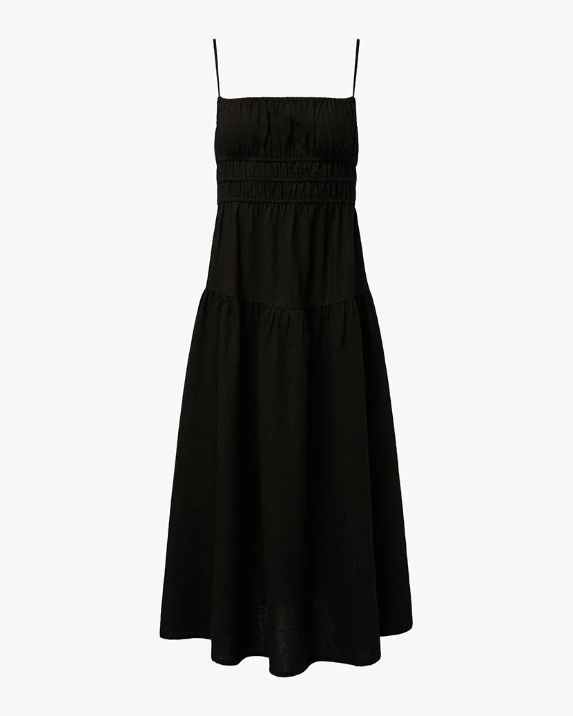Scrunchie Midi Dress