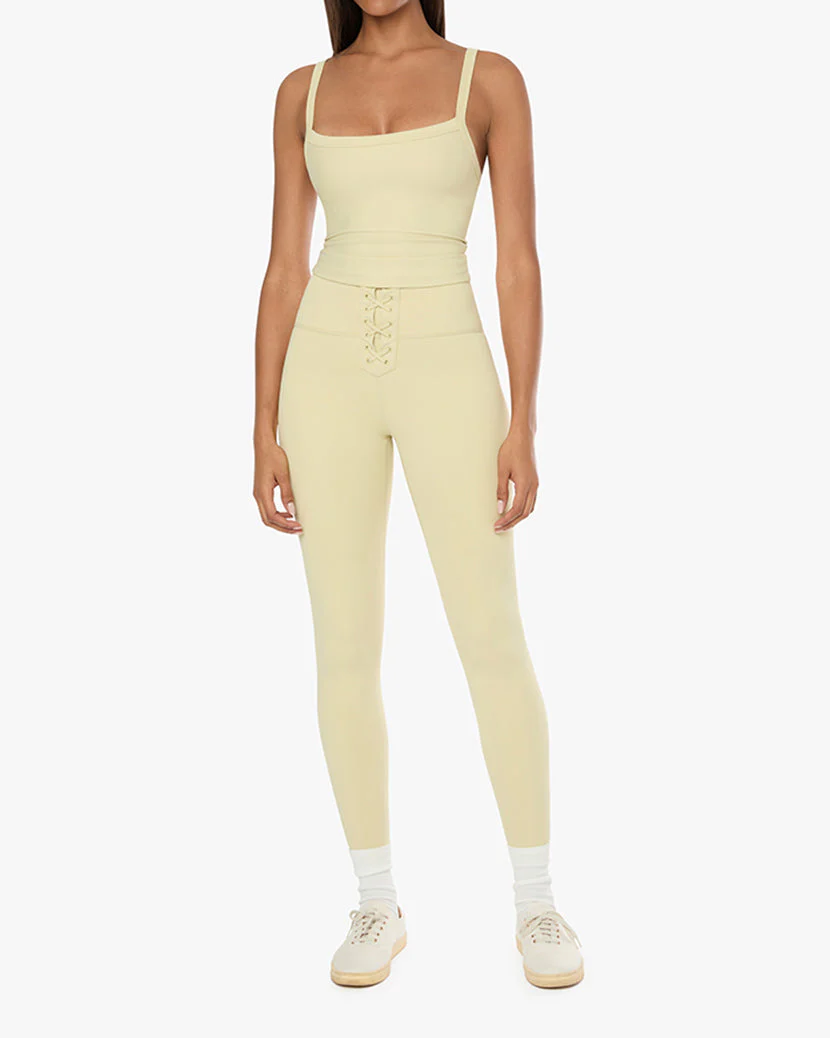 Wide Strap Scoop Tank