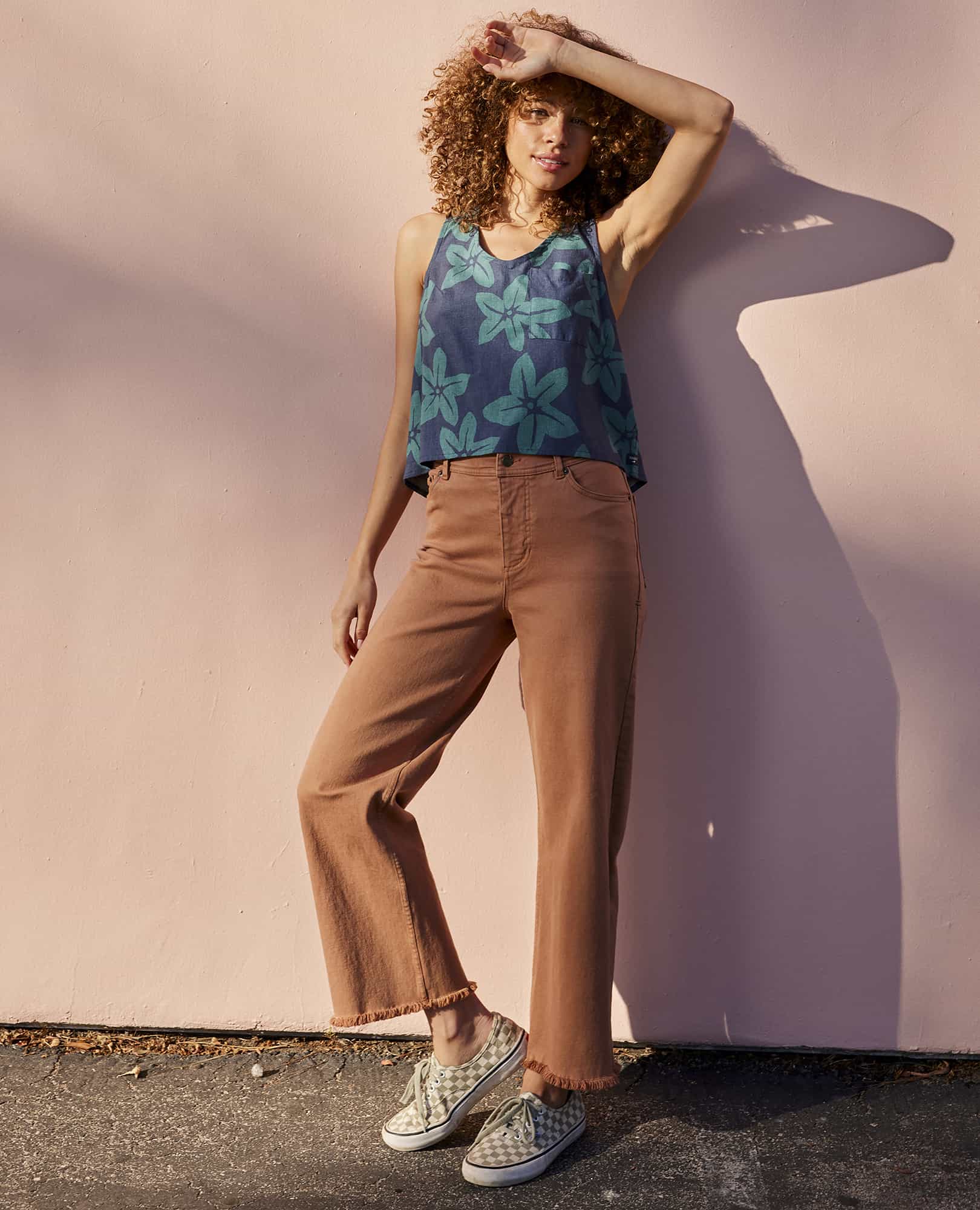 Balsam Seeded Cutoff Pant