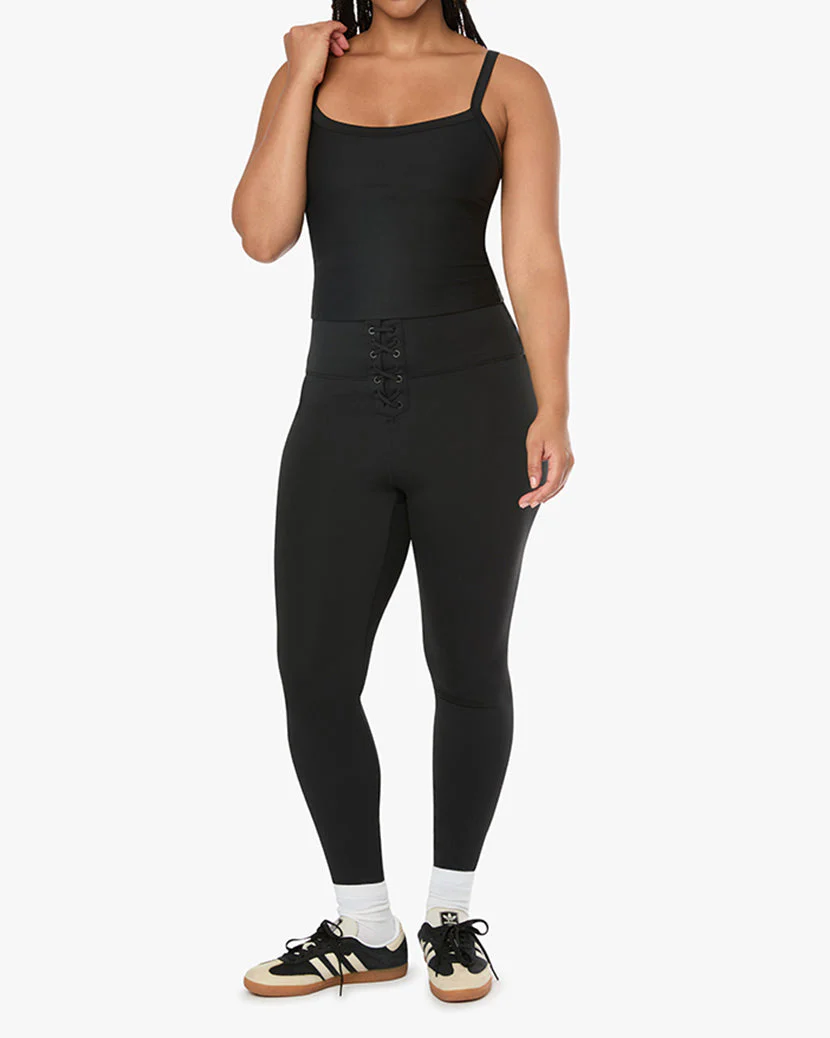 Wide Strap Scoop Tank