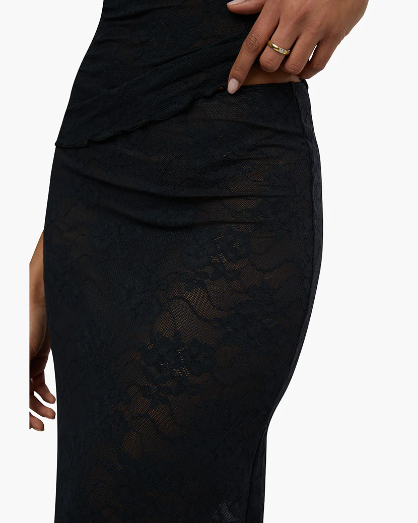 Lace Midi Skirt