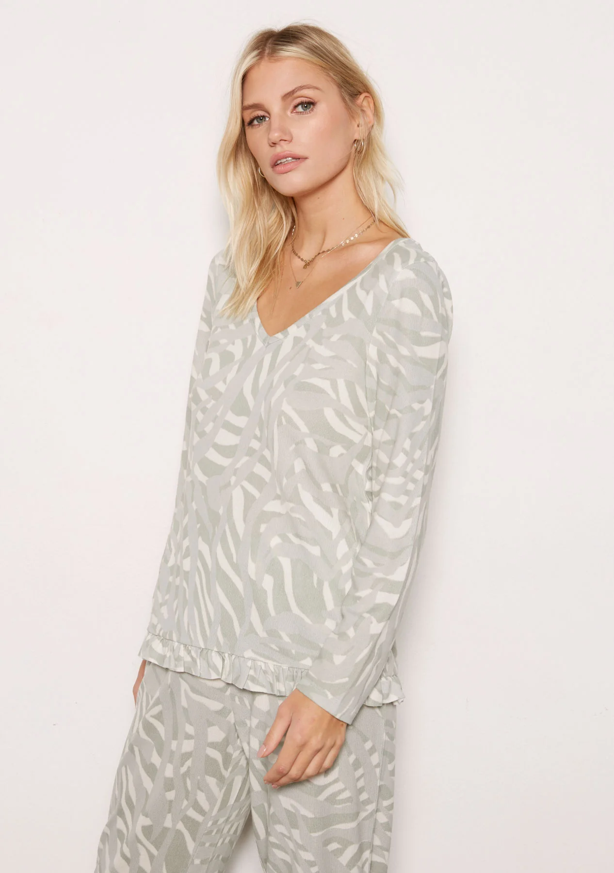 Jade Long Sleeve Jogger Set