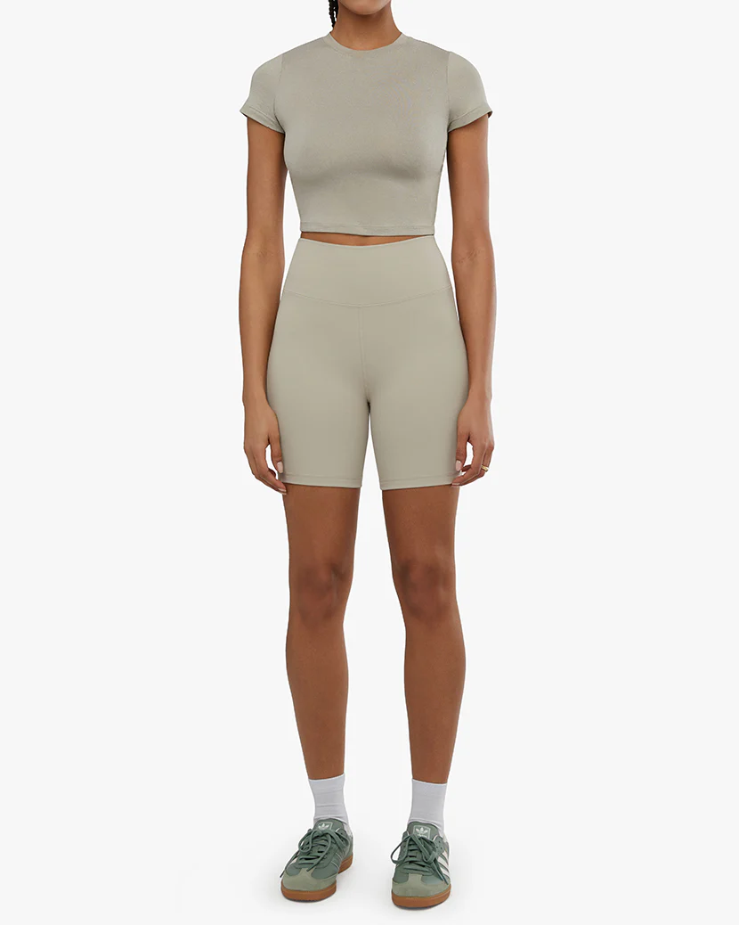 Ruched Biker Short