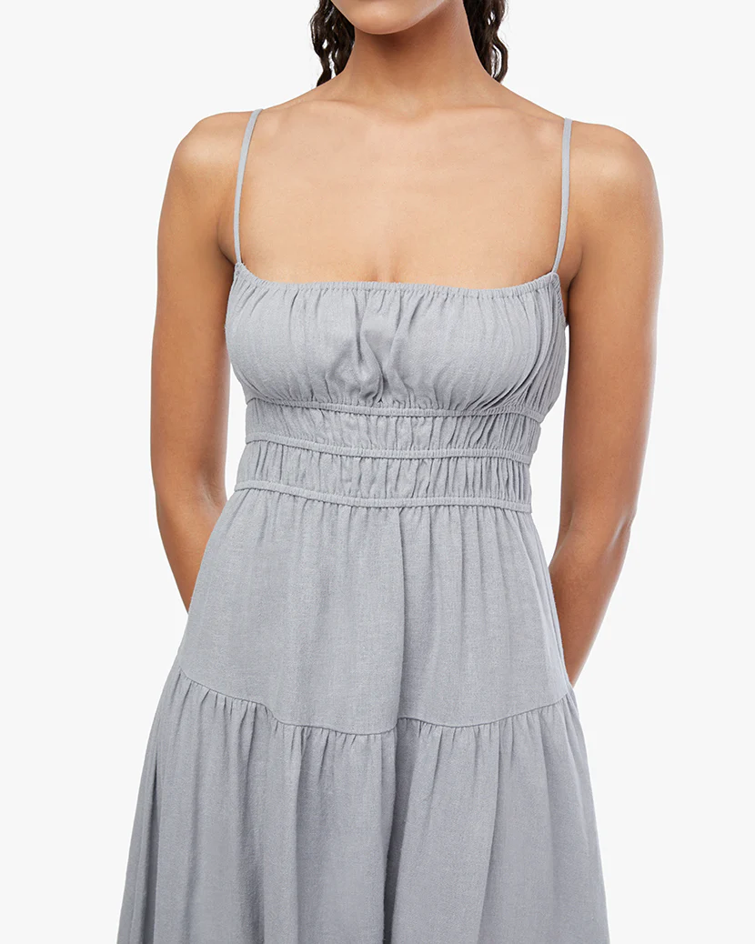 Scrunchie Midi Dress