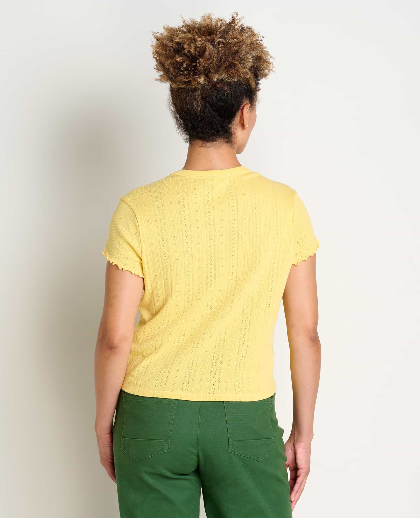 Foothill Pointelle Baby Tee