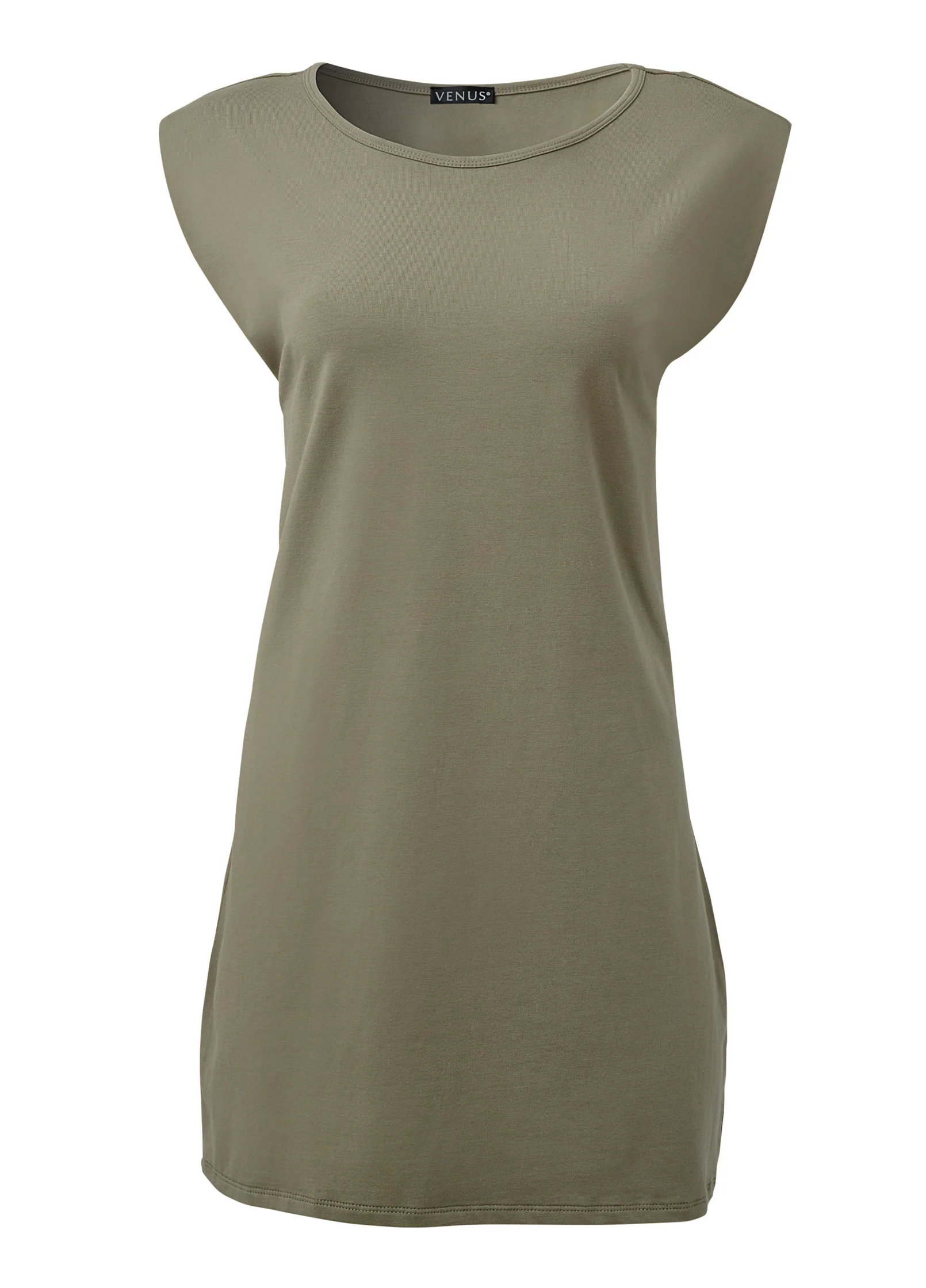 Easy shift dress - Olive