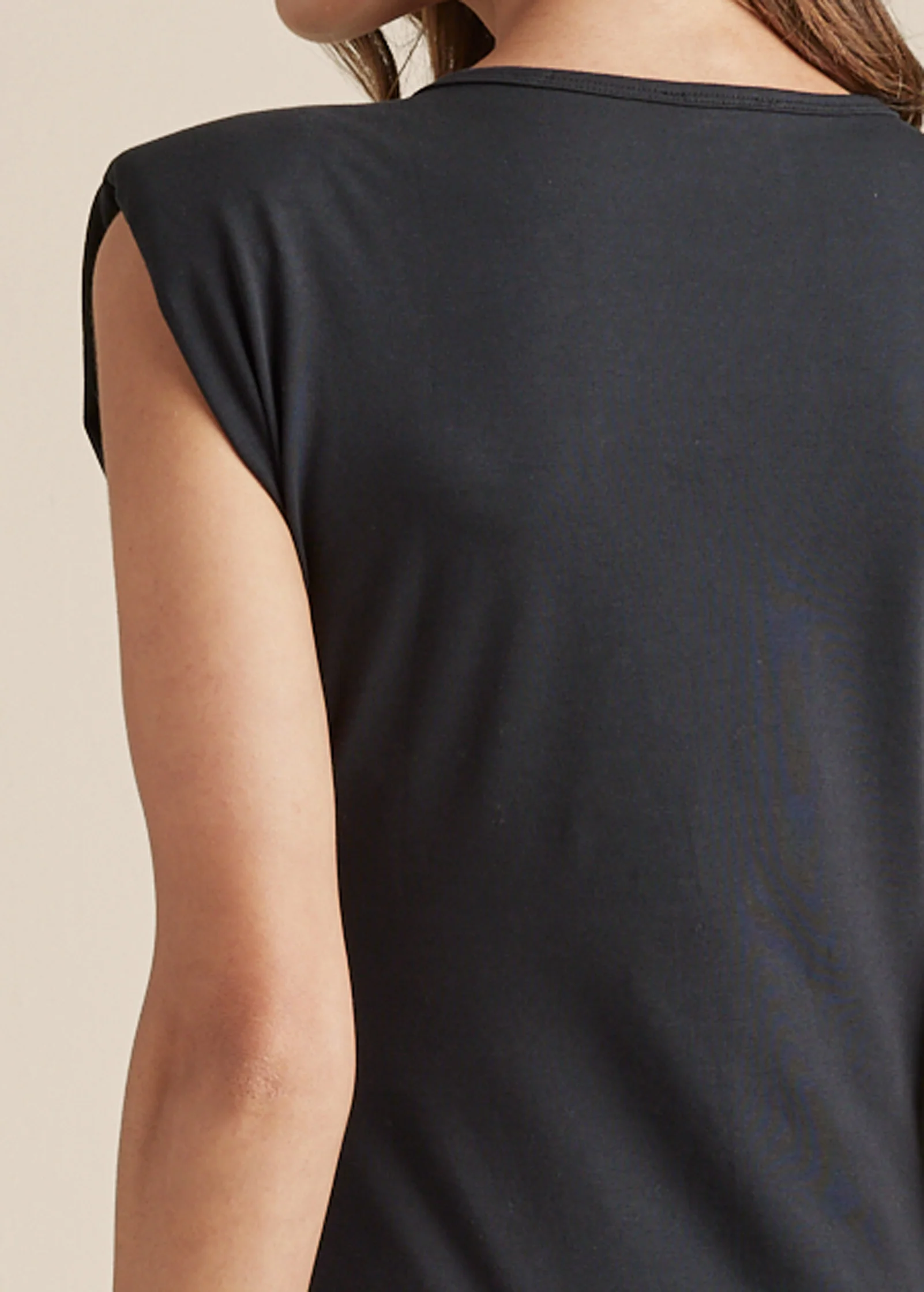 Sleeveless top - Black