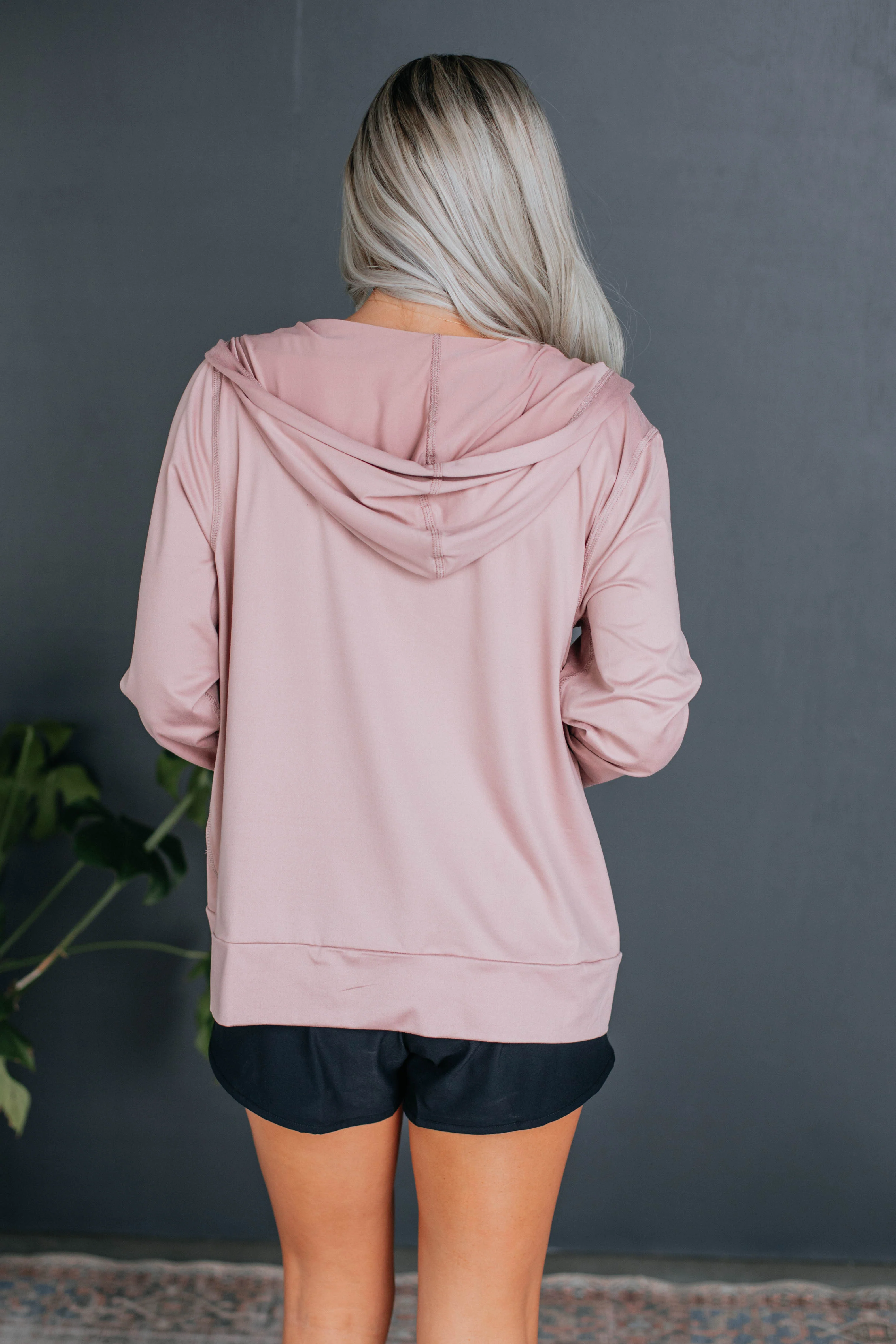 Vissa Zip-Up Jacket - Blush