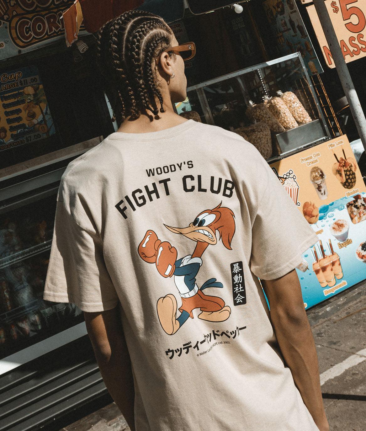 Woody Woodpecker's Fight Club Mens T-Shirt