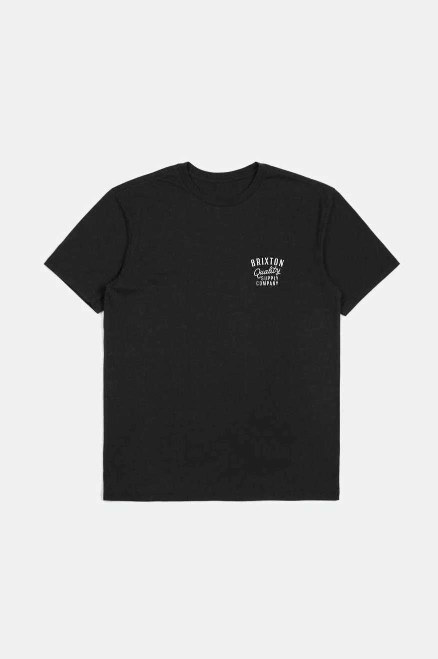 Hubal S/S Tailored T-shirt - Black