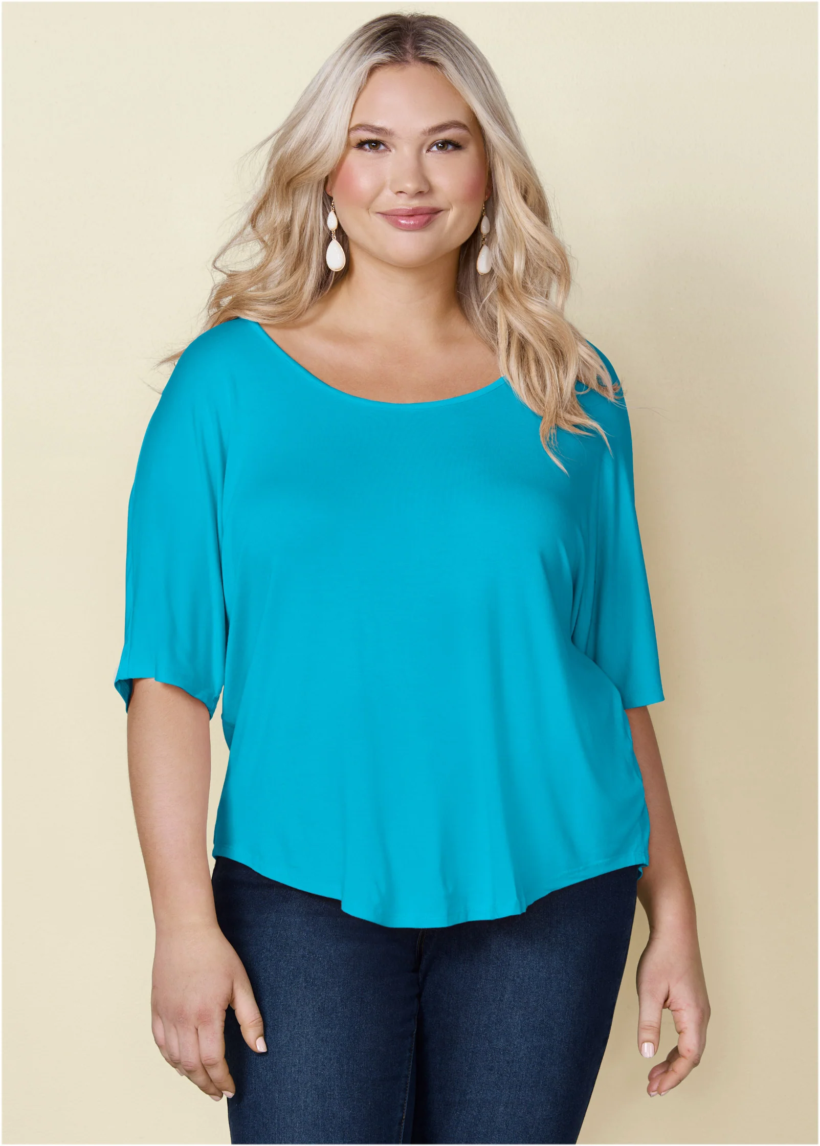 Racerback basic top - Aqua